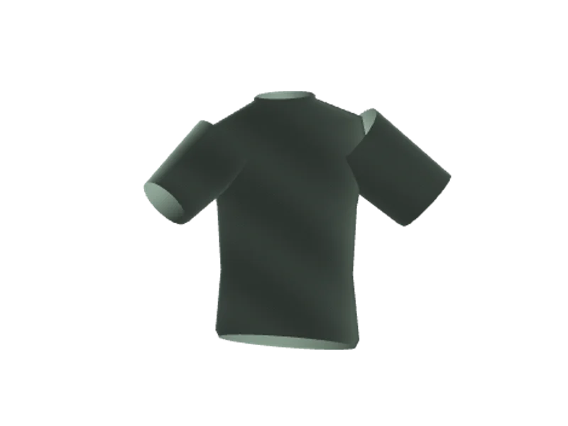 Knittire — procedural demonstration garment, separate from the client model