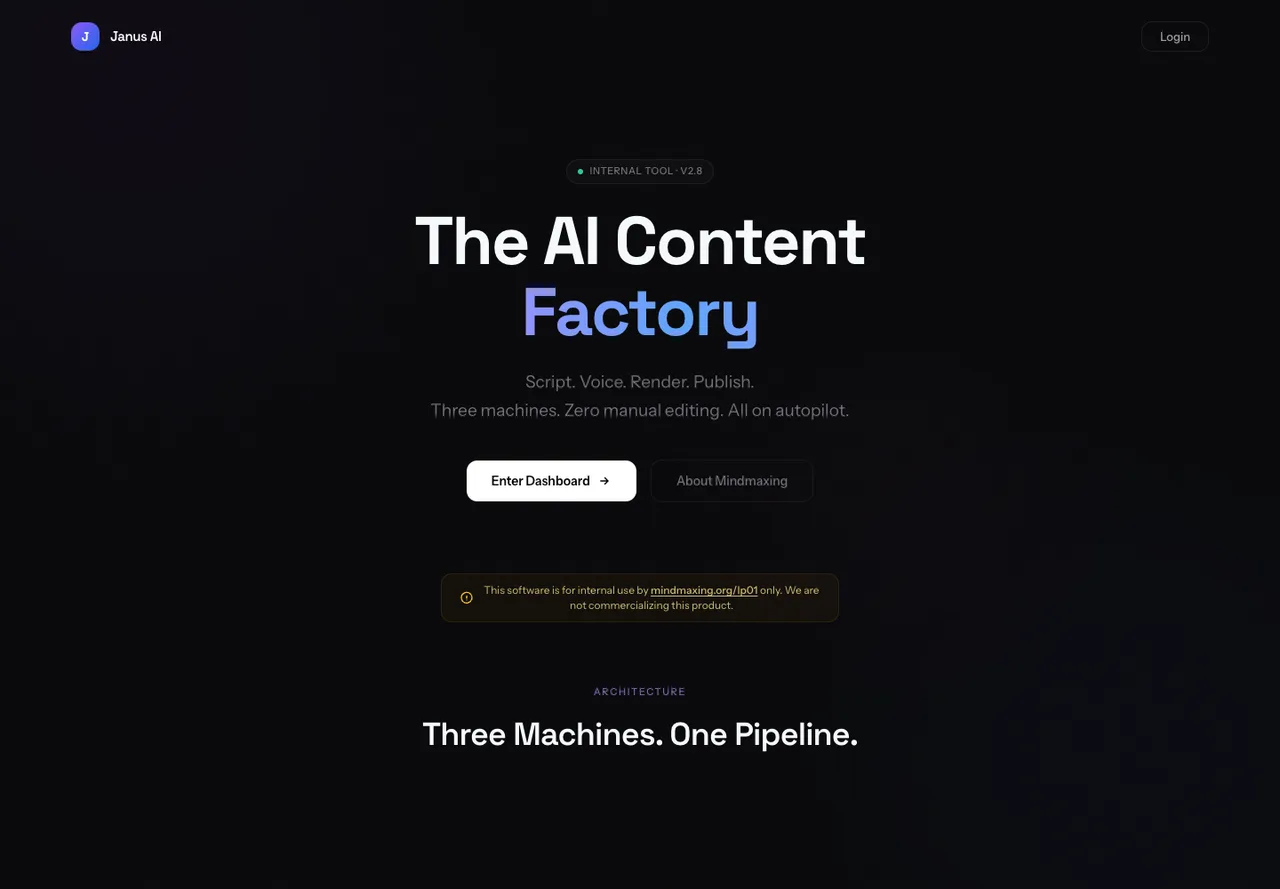 Janus — public project screenshot