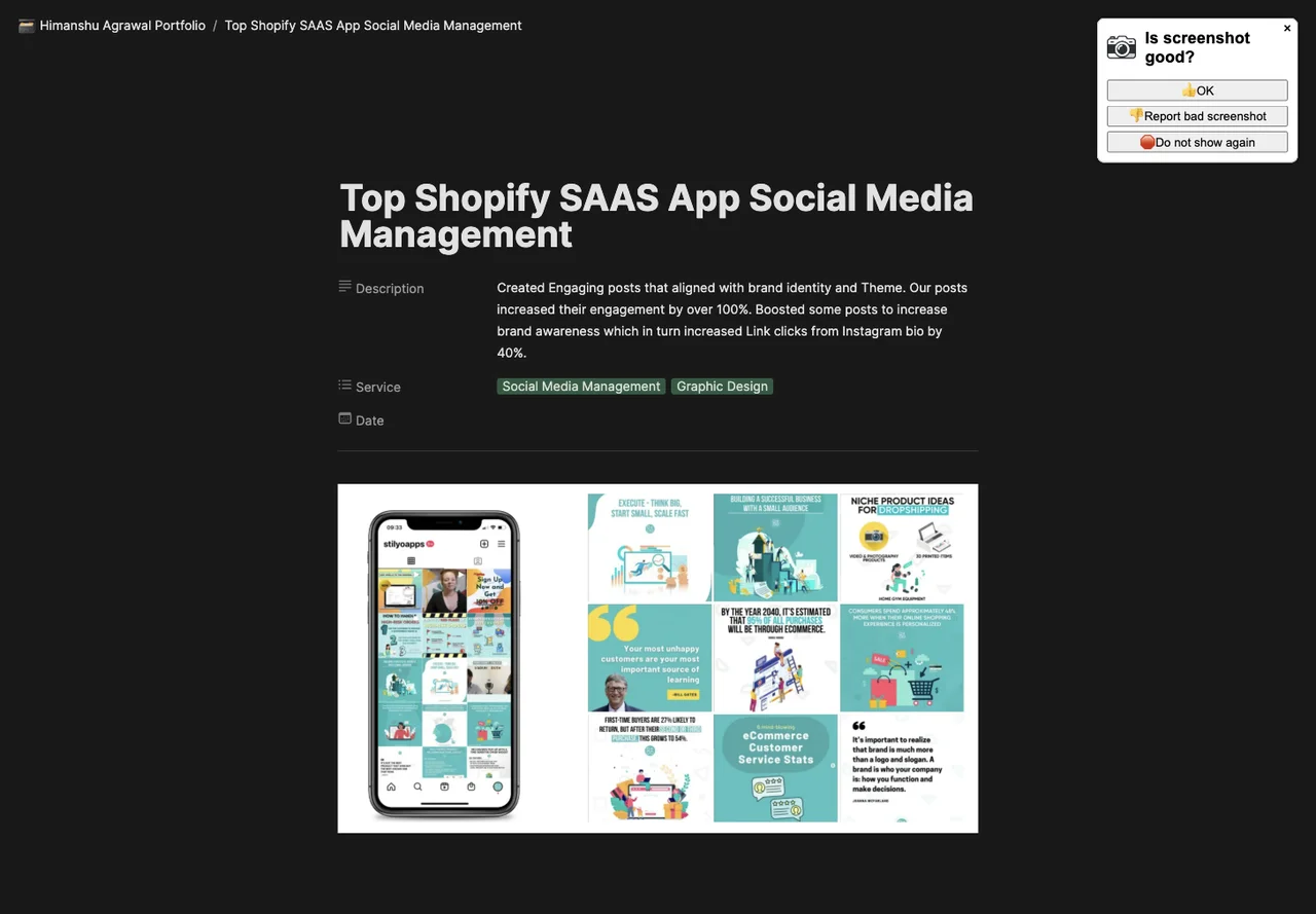 Shopify education - public project screenshot